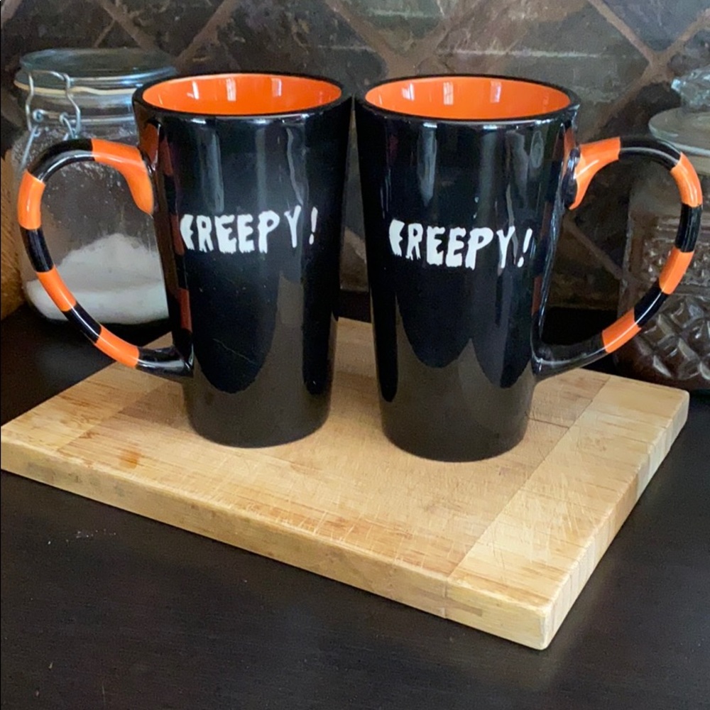 Halloween tall mugs